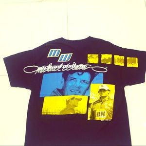 90s Vintage NASCAR Michael Waltrip shirt